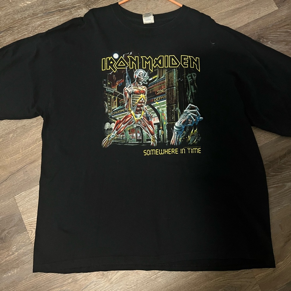 Vintage Iron Maiden tour t shirt